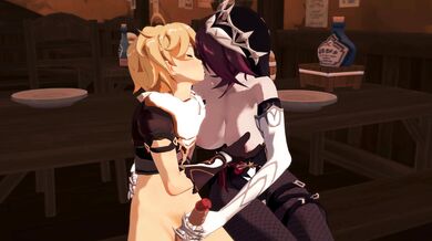The Moon Goddess and Her Lover in a Dreamy Seduction (Extended 4K Hentai Porn Scene) - Koibito Edition.
