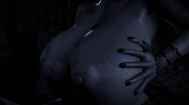 'The Mistress Meris Gives a Titjob to the Slave Girl in Chains (PV)'