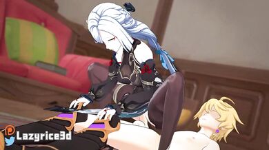 Busty Bitch Loves Deep Anal Drilling [LazyRice3D]