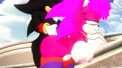 Sonia savors Shadow's massive dick popsicle