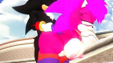 Sonia savors Shadow's massive dick popsicle