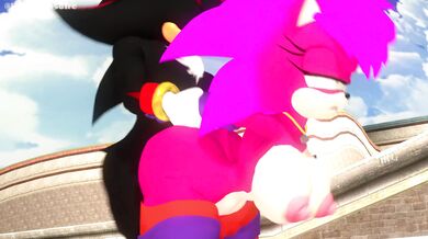 Sonia savors Shadow's massive dick popsicle