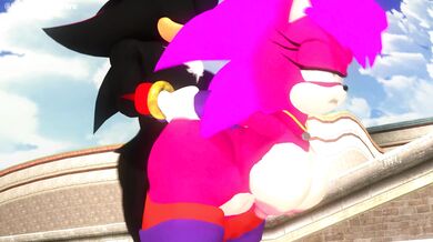 Sonia savors Shadow's massive dick popsicle