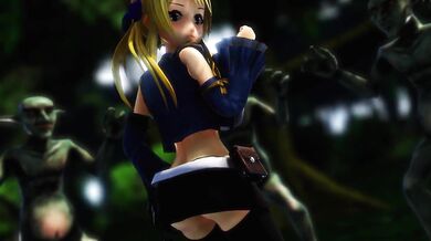 Lucy Heartfilia's Anal Descent into the Goblin Realm