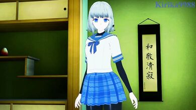 Kanon Kanase and I have a bloody encounter in our steamy hot sex.