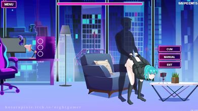 Nightgamer's Anal Desires Fulfilled on the Couch