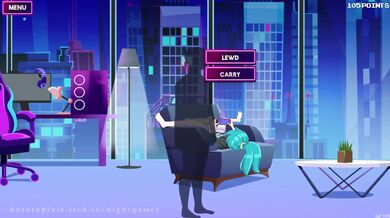 Nightgamer's Anal Desires Fulfilled on the Couch