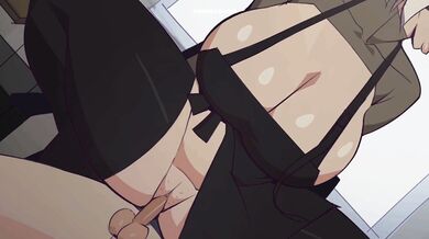 Dick-diving Futanari 2B from Saigalisk Animations