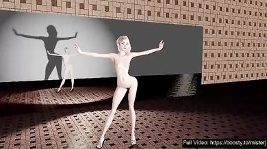 Nude Tarantula Girl: Sexy Model Strips Down and Struts Her Spider Stuff!