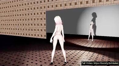 Nude Tarantula Girl: Sexy Model Strips Down and Struts Her Spider Stuff!