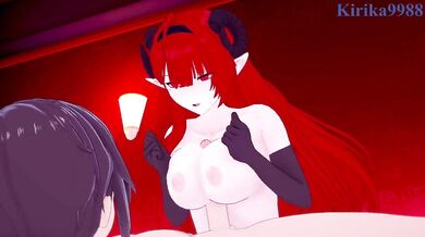 'Cosplaying as my favorite anime characters, Azur Lane and her partner Hindenburg engage in a steamy encounter at a local hotel.'