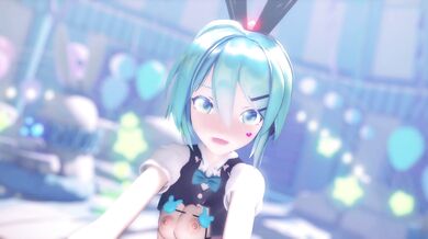 Watch as Hatsune Miku gets lost in a rabbit hole filled with hisapi! (NSFW)