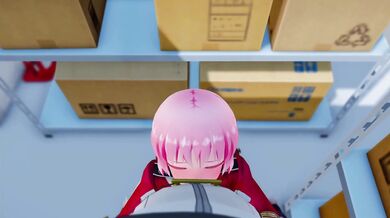 'Petite Nightingale Ridden Hard on the Rail'