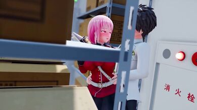 'Petite Nightingale Ridden Hard on the Rail'