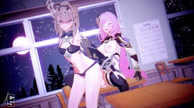 Lustful Leopardess: Elysia and the Chopstick of Love