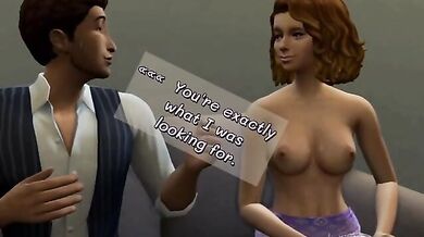 Big-dicked futa star auditions for starring role in new adult film