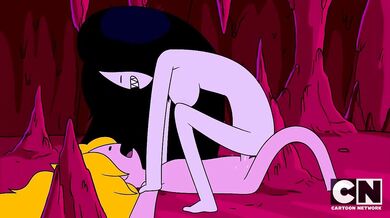 Marceline Uses Finn's Camper34 to Fuck