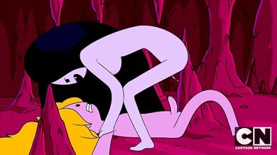 Marceline Uses Finn's Camper34 to Fuck