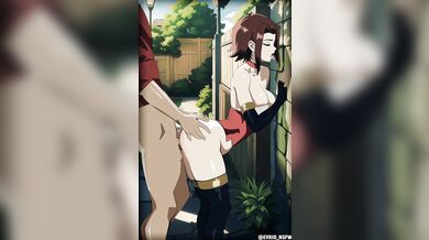 Yu-Gi-Oh! Dark Reunion: Akiza and Jaden Get Down and Dirty