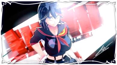 Sexual Fury! Ryuko and Satsuki's Lesbian Lust Quest in Ki*ll La Ki*ll [Cobra]