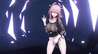 - Masturbation training for Yae Miko's virgin pussy (with a focus on her tight anal hole)