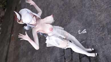 Semen Volcanoes Erupting from Shaven Holes