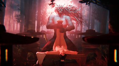 Mai's Shaven Pubes Fornicate with Oni in 'Zmsfm'