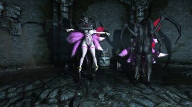 Belle And Sarah's Swollen Bellies Filled With Blo*od By Vampire Overlords