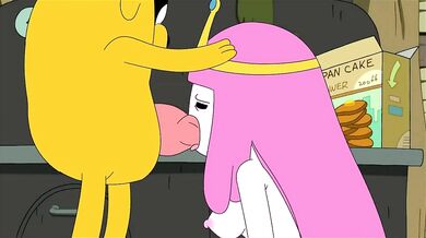 Mouth-Watering Blowjobs in the Camper with Jake and Princess Bubblegum!