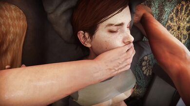 Ellie's Pious Position [Fully Dressed][Elongated][Thrusting]