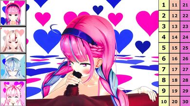 'Pleasure Island - Aqua and Ayame's Splashing Orgy in Holographic World!'