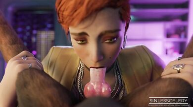 Aurore's Wet Cyberpunk 2077 Blowjob