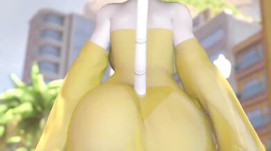 Horny Vacationing Cop Gets Tail from Rodent Roommate