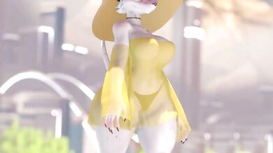 Horny Vacationing Cop Gets Tail from Rodent Roommate