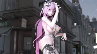 Sexy Cyborg Bitch Gets Naughty in the Future World: Elysia 118