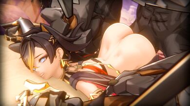 The Mischievous Nympho Vampire's Thirsty Breasts Slake Their Desires!