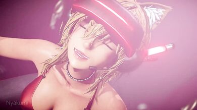 'Massive Futa Futanari Glory Hole HD with Nyakumi'
