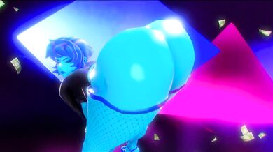 Twerk Queen Lapis Solo Bends Over and Shakes Her Ass