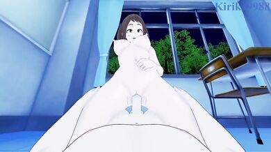 'Teacher's Pet: Ochako Uraraka's Secret Night of Sex with My Hero Academia Students'