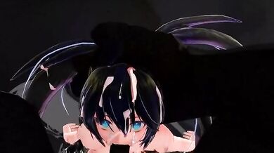 Big Black Cock Fucks a Naughty Schoolgirl with White Thighs in Classroom