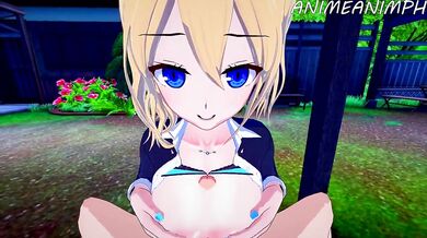 The Erotic Tale of Kaguya and Ai: Love is War - Filling each other with lust.