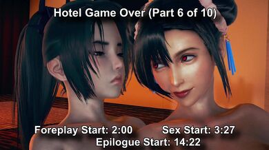 Fucking Tifa's Tight Twat in a Hotel Room (Gaming Session Finale)