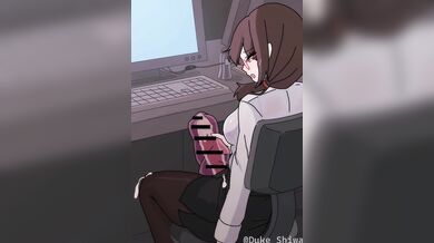 Seductive Secretary in the Workplace