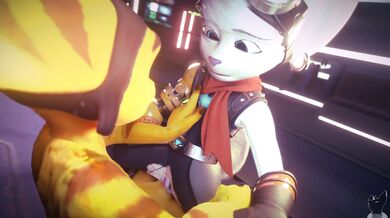 'Wet Temptress's Lustful Stare Sends Switchy Animation Into Heat'