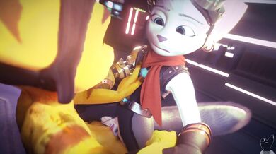 'Wet Temptress's Lustful Stare Sends Switchy Animation Into Heat'