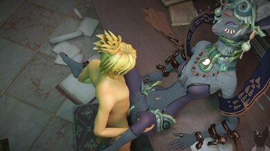 'The Link and Midna Switchy Animation'