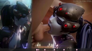 Widowmaker's Slutty Game: A Faphero and RondoudouMedia Collaboration