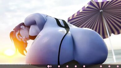 Widowmaker's Slutty Game: A Faphero and RondoudouMedia Collaboration
