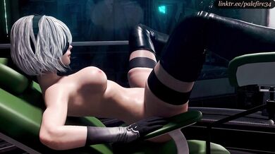 2B Breaks Out and Gives Birth: A XXX X-Ray Adventure
