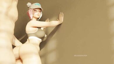 Leelah Gets Pounded Against Wall by Magic Mystic [Noperss]